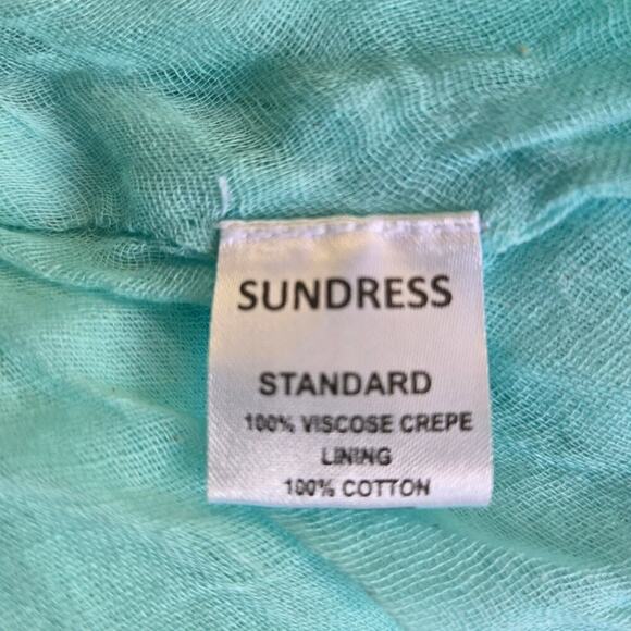 SUNDRESS Dresses REVOLVE  Embellished Gauze Mini Dress Small - Picture 8 of 11